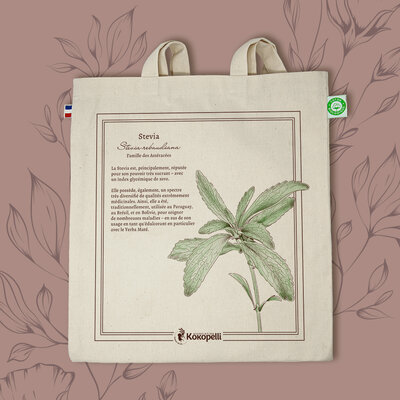 Tote-bag Plante médécinale La Stevia