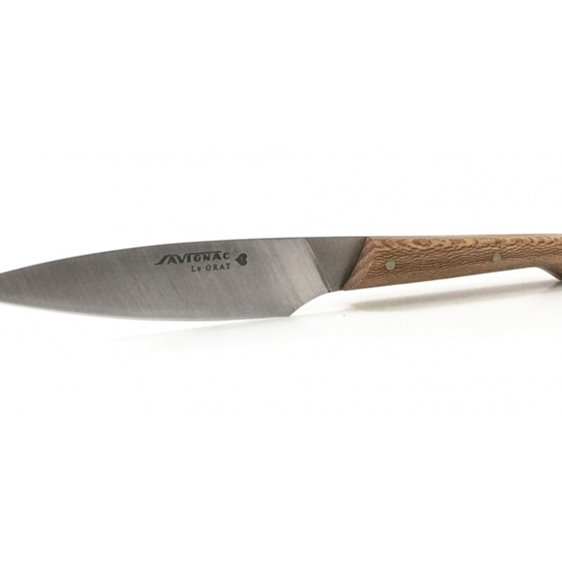Couteaux - Couteau de cuisine le Grat - Savignac Couteau de cuisine le Grat manche en platane - Savignac