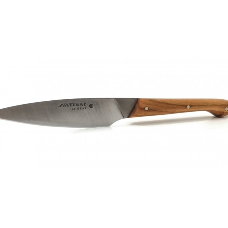 Couteaux - Couteau de cuisine le Grat - Savignac Couteau de cuisine le Grat manche en prunier - Savignac