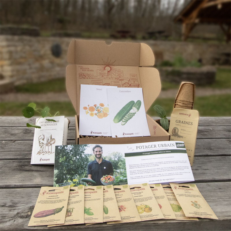 Assortiments Fertiles - Box de graines - Potager urbain/ Box Grow Your own Food on your balcony