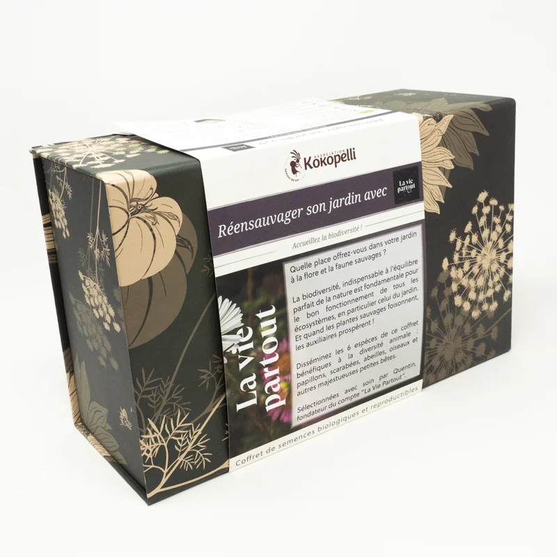 Box & coffrets de graines - Coffret de graines - Un jardin réensauvagé avec La Vie Partout