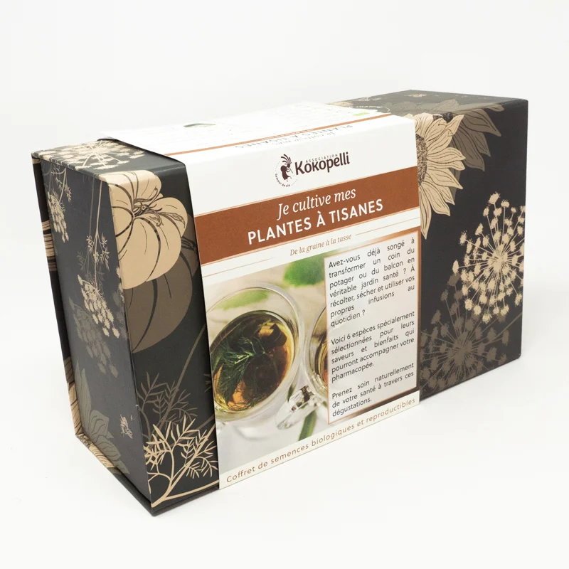 Box & coffrets de graines - Coffret de graines - Mes plantes à tisanes