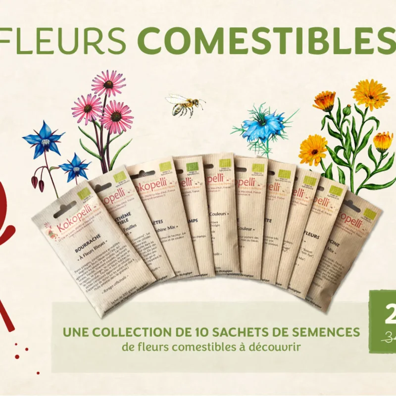 Assortiments Fertiles - Assortiment - Fleurs comestibles