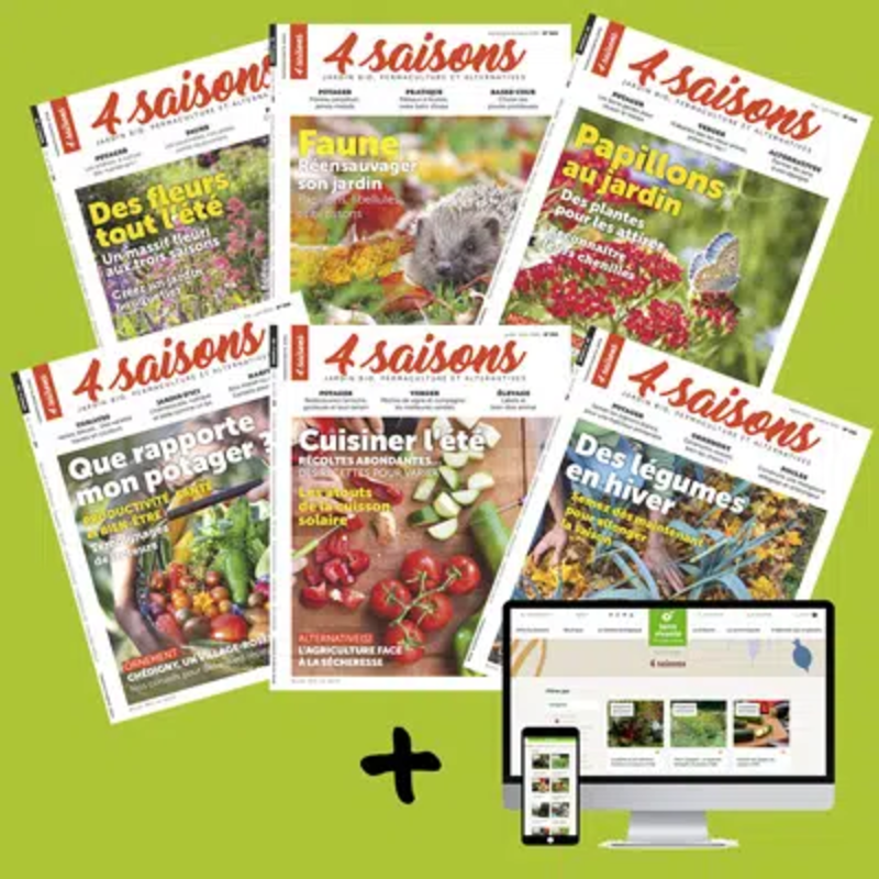 Abonnements Magazines - Abonnement Magazine 4 Saisons Abonnements Magazine 4 Saisons Offre Basique 1 an (6 numéros)