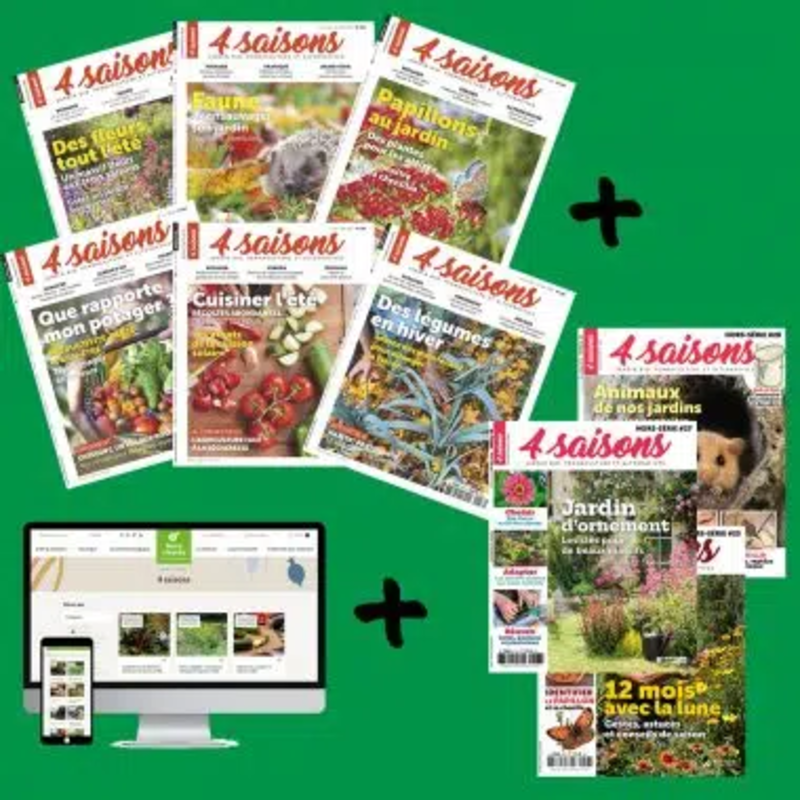 Abonnements Magazines - Abonnement Magazine 4 Saisons Abonnements Magazine 4 Saisons Offre Esprit 1 an (6 numéros + 3 HS)