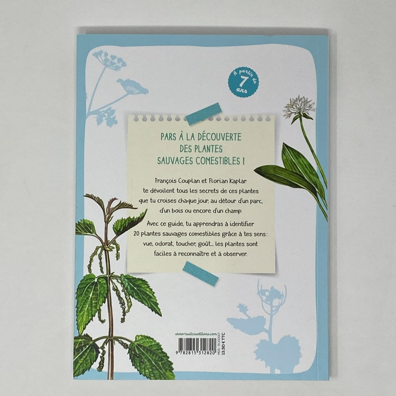 Livres pour enfants - Les plantes sauvages comestibles