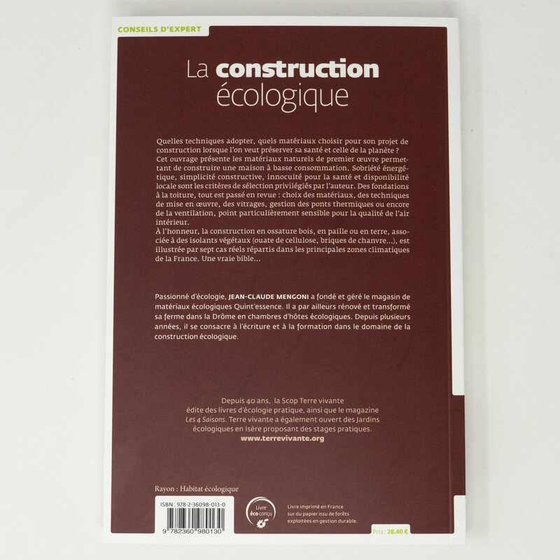 Constructions Écologiques - La construction écologique