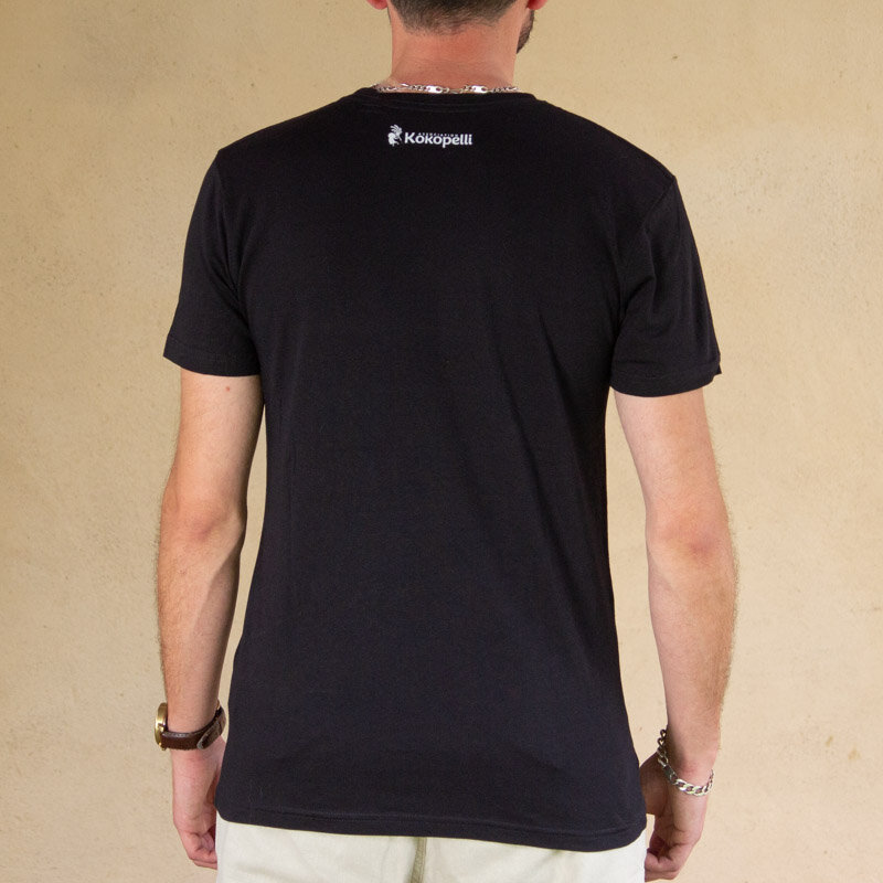 T-Shirts adultes - T-shirt mixte noir Monochrome Sauge noir, taille M