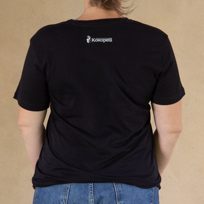 T-Shirts adultes - T-shirt mixte noir Monochrome Sauge noir, taille S