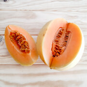 Melon Honeydew à Chair Orange