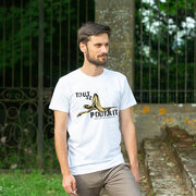 T-Shirt Homme Blanc "Tout se Pourrit"