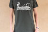 T-Shirts adultes - T-shirt Kokopelli mixte stone wash vert stone wash vert, taille XL