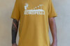 T-Shirts adultes - T-Shirt mixte Evolution Ocre T-Shirt mixte Evolution Ocre L