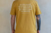 T-Shirts adultes - T-Shirt mixte Evolution Ocre T-Shirt mixte Evolution Ocre M