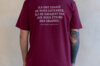 T-Shirts adultes - T-Shirt mixte Evolution Burgundy T-Shirt mixte Evolution Burgundy XXL