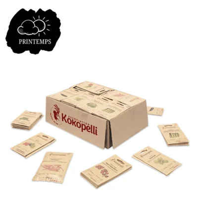Assortiment de printemps de 10 variétés pour le petit présentoir en carton