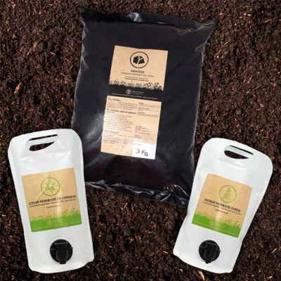 Pack croissance/floraison - Biochar, Consoude & Ortie