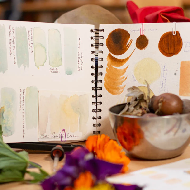 Ateliers - Atelier - Atelier - Peinture Végétale & Aquarelle Naturelle-  3h Atelier - vendredi 26 septembre 2025 à 9h30