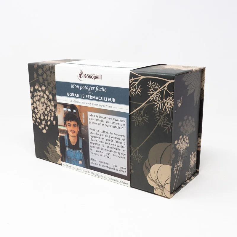 Box & coffrets de graines - Mon potager facile par Goran le Permaculteur