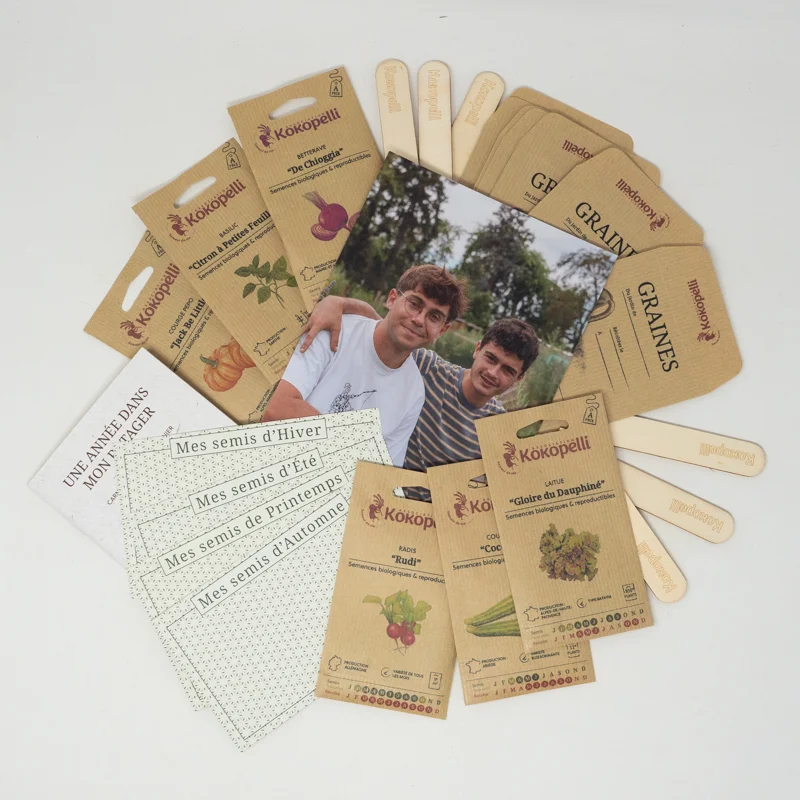 Box & coffrets de graines - Mon potager facile par Goran le Permaculteur