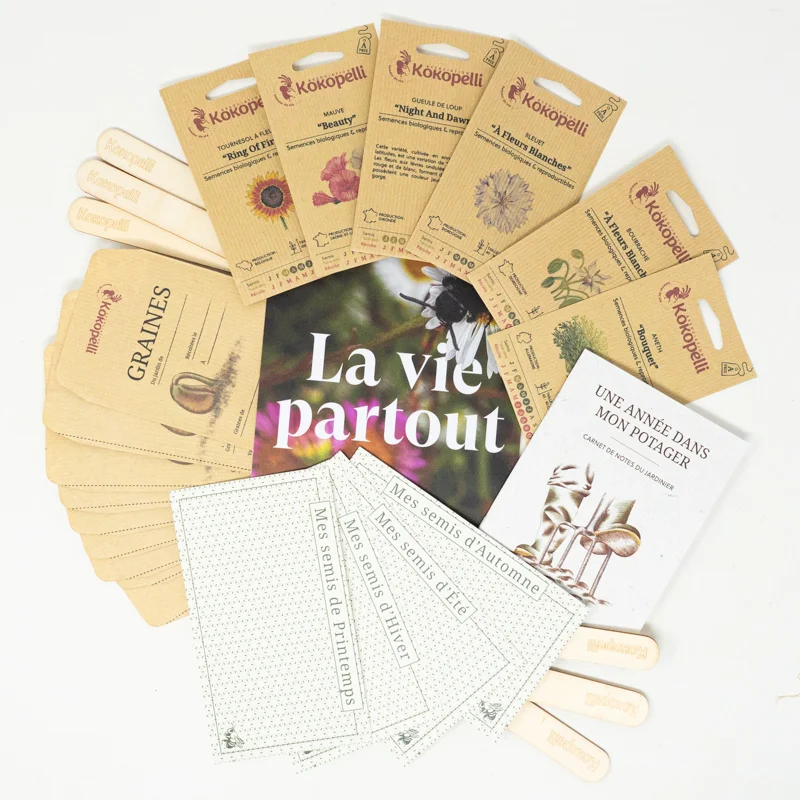 Box & coffrets de graines - Un jardin réensauvagé avec La Vie Partout