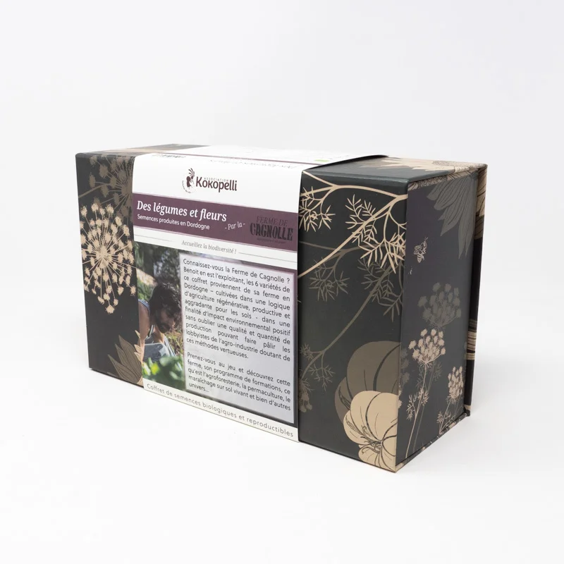 Box & coffrets de graines - Des légumes et des fleurs par La Ferme de Cagnolle