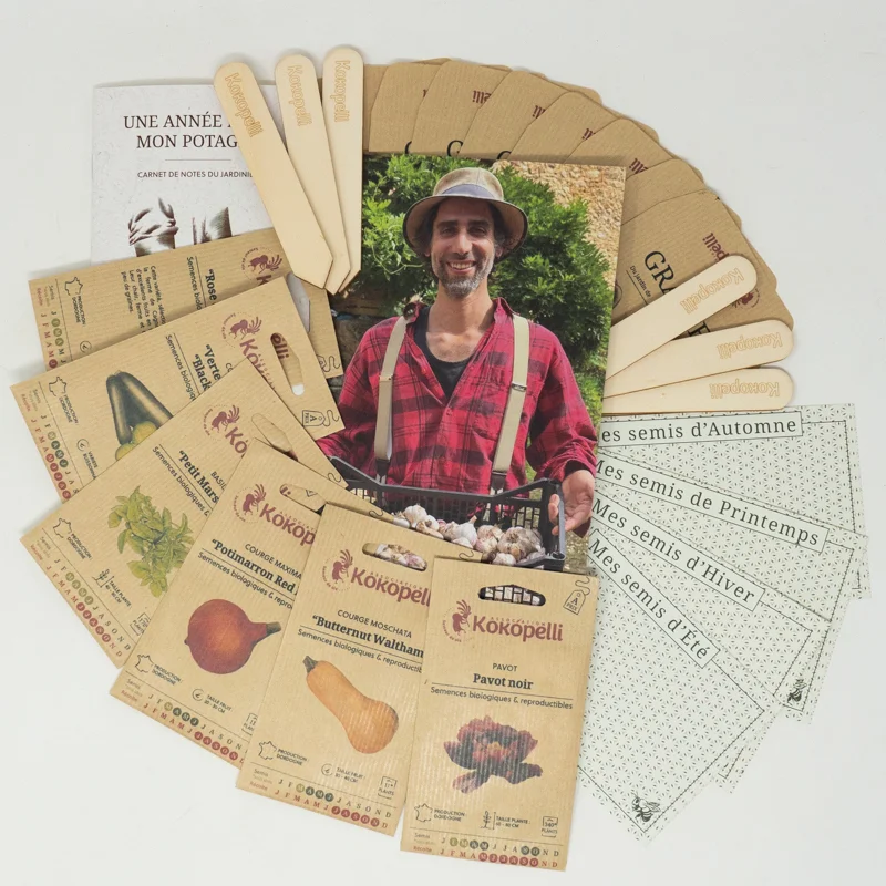 Box & coffrets de graines - Des légumes et des fleurs par La Ferme de Cagnolle