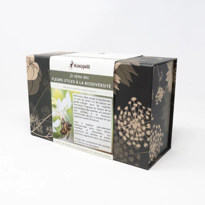 Box & coffrets de graines - Coffret de graines - Des fleurs pour la biodiversité