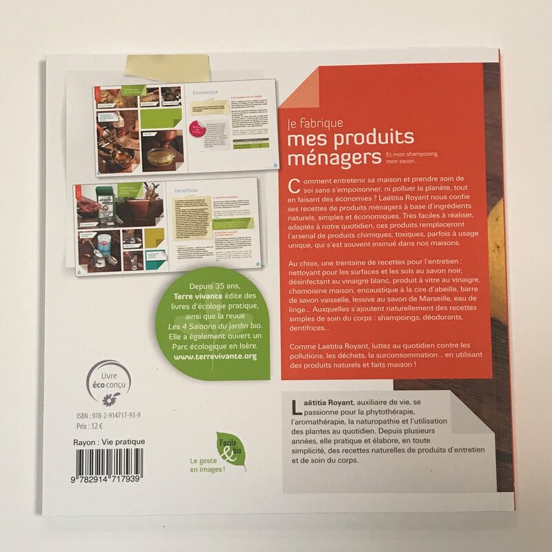 Fait maison - Je fabrique mes produits ménagers