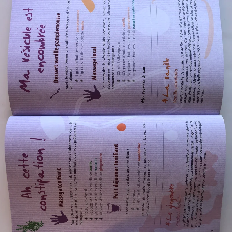 Fait maison - Mon Cahier de recettes aux huiles essentielles