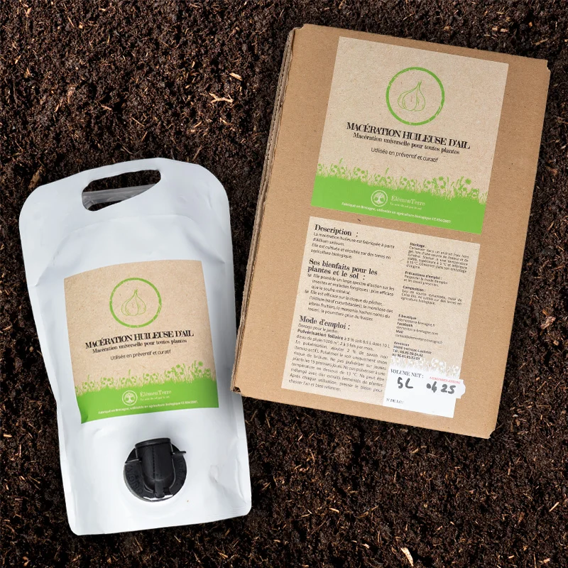 Lutter contre les maladies & ravageurs - Macérât Huileux d'Ail 1,5 L