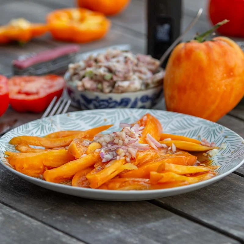 Tomatoes - Yellow Oxheart