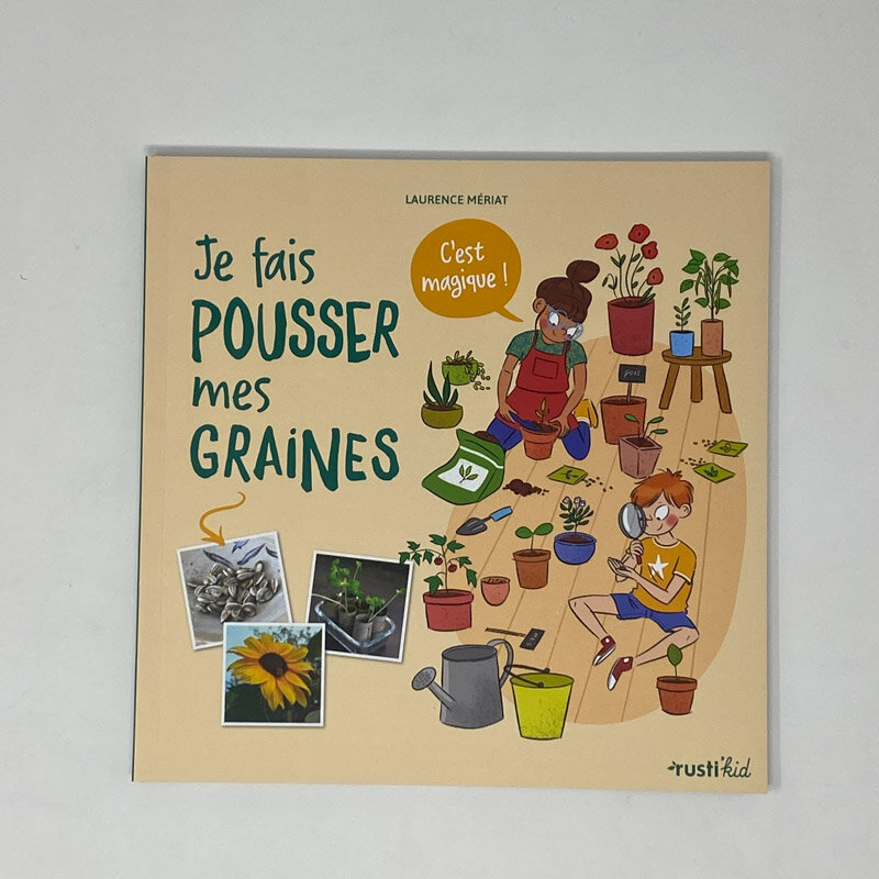 Livres pour enfants - Je fais pousser mes graines, c’est magique