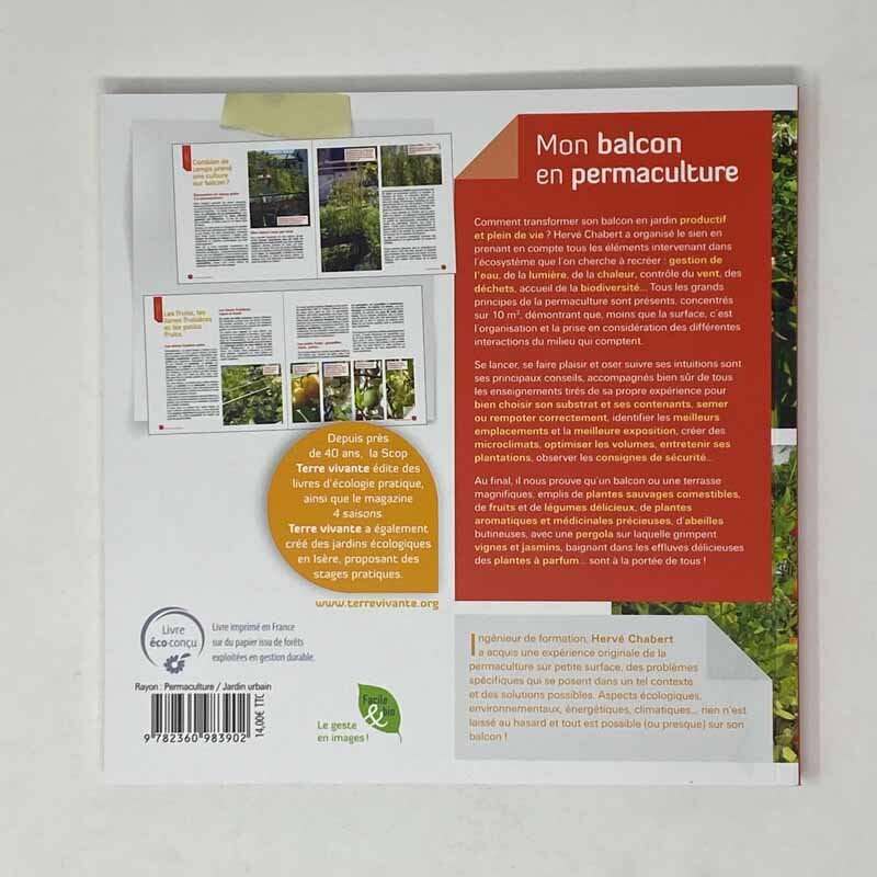 Potager Urbain - Mon balcon en permaculture