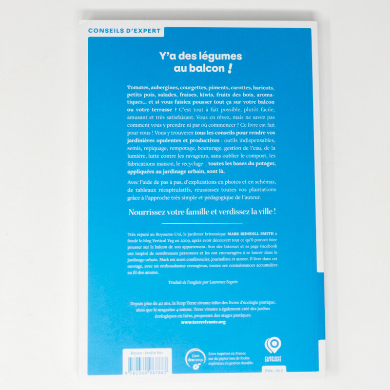 Potager Urbain - Y'a des légumes au balcon !
