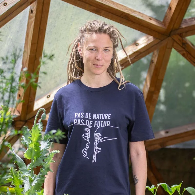 Adult T-Shirts - Mixed Militant "No Nature" T-shirt navy blue Mixed Militant T-shirt "Pas de nature" navy blue size M