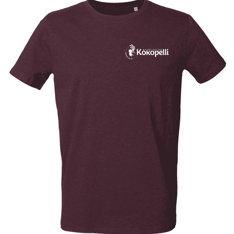 Vêtements - T-Shirt homme violet foncé, taille XL