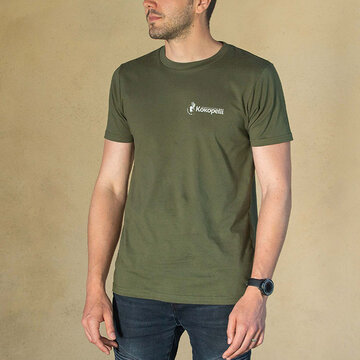 Vêtements - T-Shirt Homme Vert Mousse vert mousse, taille M