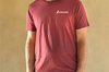 Vêtements - T-Shirt Homme Bordeaux bordeaux, taille M