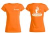 Vêtements - T-Shirt femme orange, taille L