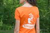 Vêtements - T-Shirt femme orange, taille XL