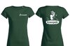 Vêtements - T-Shirt femme vert bouteille, taille XL