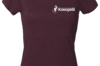 Vêtements - T-Shirt femme violet foncé, taille M