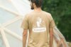 Vêtements - T-Shirt homme camel, taille L
