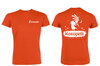 Vêtements - T-Shirt homme orange, taille XXL