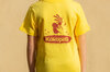 Children's clothing - Yellow children's T-shirt yellow, size 7 - 8 years