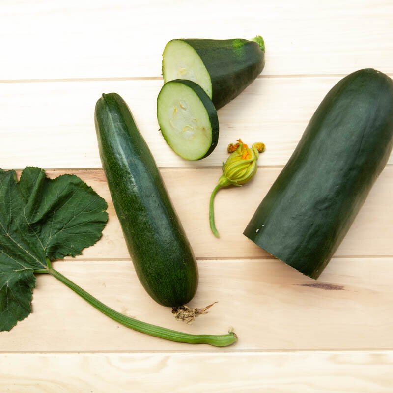 Courgettes Verte De Milan Black Beauty Association Kokopelli