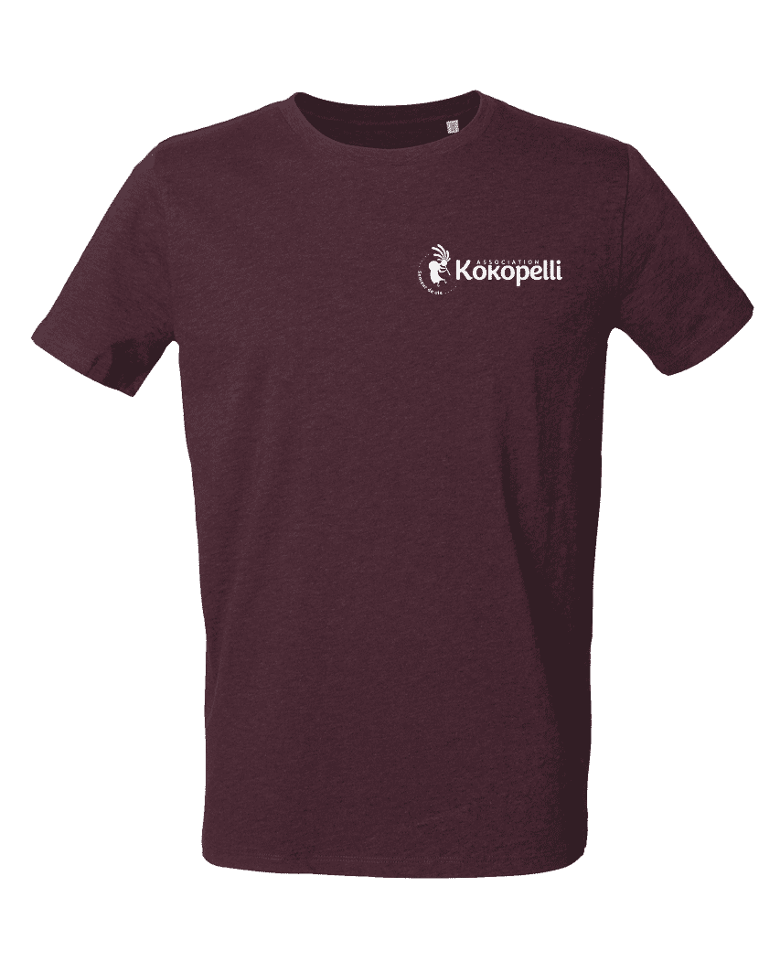 Vêtements - T-Shirt homme violet foncé, taille XL
